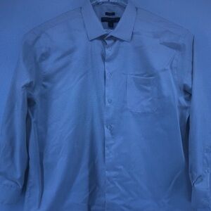 Classic Men's Light Blue Dress Shirt - Tailored Fit